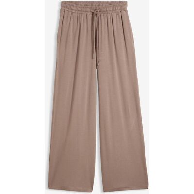 bonprix Jersey-Hose aus fließender Viskose braun 52 bonprix Jersey-Hose aus fließender Viskose braun 52
