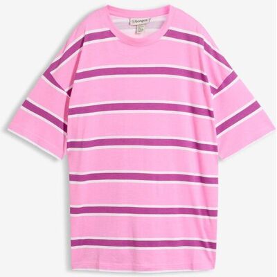 bonprix Boxy-Shirt aus Baumwoll- Viskose - Mix rosa 52 bonprix Boxy-Shirt aus Baumwoll- Viskose - Mix rosa 52