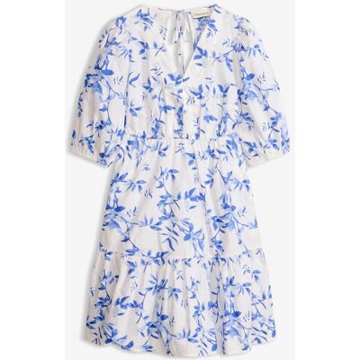 bonprix Minikleid aus reiner Baumwolle weiß 36 bonprix Minikleid aus reiner Baumwolle weiß 36