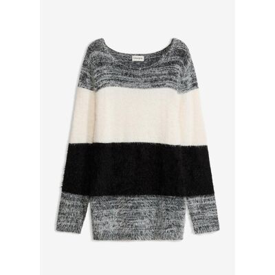 bonprix Grobstrick-Pullover schwarz 40 bonprix Grobstrick-Pullover schwarz 40