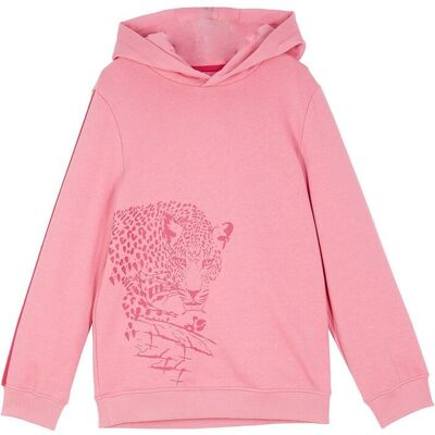 bonprix Hoodie aus reiner Bio-Baumwolle pink 128 bonprix Hoodie aus reiner Bio-Baumwolle pink 128