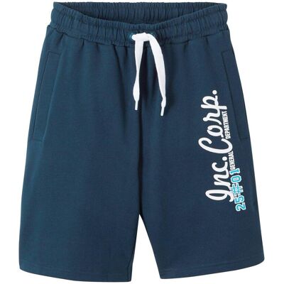 bonprix Sweat-Bermuda aus reiner Bio-Baumwolle blau 170 bonprix Sweat-Bermuda aus reiner Bio-Baumwolle blau 170
