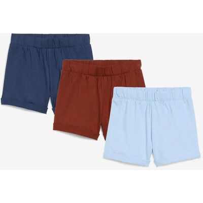 bonprix Baby Jerseyshorts aus reiner Bio-Baumwolle (3er Pack) blau 56 bonprix Baby Jerseyshorts aus reiner Bio-Baumwolle (3er Pack) blau 56