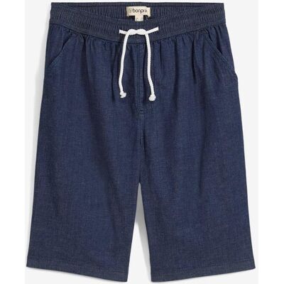 bonprix Schlupf-Jeans-Shorts mit Stretchanteil, Regular Fit blau 152 bonprix Schlupf-Jeans-Shorts mit Stretchanteil, Regular Fit blau 152