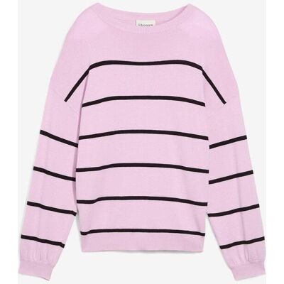 bonprix Feinstrickpullover aus Viskose-Mix lila 128 bonprix Feinstrickpullover aus Viskose-Mix lila 128