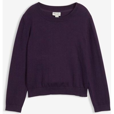 bonprix Feinstrickpullover lila 128 bonprix Feinstrickpullover lila 128