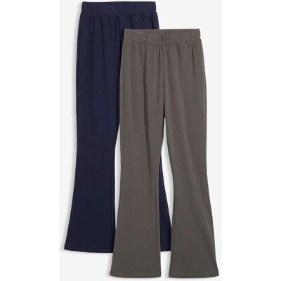 bonprix Thermo-Leggings Bootcut (2er Pack) blau 128 bonprix Thermo-Leggings Bootcut (2er Pack) blau 128