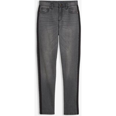 bonprix Thermojeans mit Jerseyfutter Mid Waist grau 176 bonprix Thermojeans mit Jerseyfutter Mid Waist grau 176