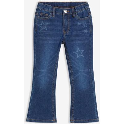 bonprix Thermo-Bootcut-Jeans Mid Waist blau 98 bonprix Thermo-Bootcut-Jeans Mid Waist blau 98