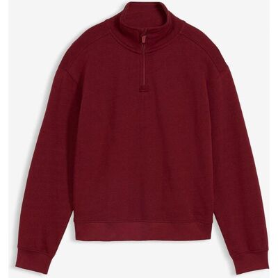 bonprix Sweatshirt aus reiner Bio-Baumwolle rot 134 bonprix Sweatshirt aus reiner Bio-Baumwolle rot 134
