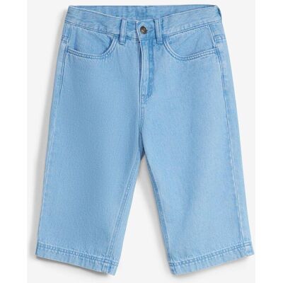 bonprix Jeans-Longbermuda mit verstellbarem Bund, Loose Fit blau 170 bonprix Jeans-Longbermuda mit verstellbarem Bund, Loose Fit blau 170