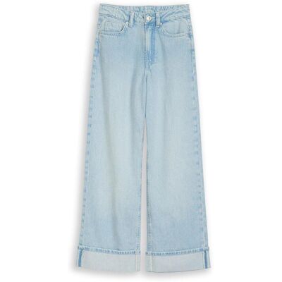 bonprix Tom Tailor Wide-Leg-Jeans Mid Waist blau 164 bonprix Tom Tailor Wide-Leg-Jeans Mid Waist blau 164