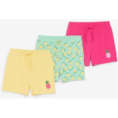 bonprix Jersey-Shorts aus reiner Bio-Baumwolle (3er Pack) grün 116 bonprix Jersey-Shorts aus reiner Bio-Baumwolle (3er Pack) grün 116