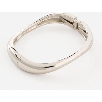 bonprix Armreif mit Klickverschluss silber 0 bonprix Armreif mit Klickverschluss silber 0