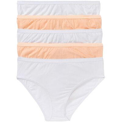 bonprix Maxislip mit weicher Baumwolle (5er Pack) weiß 40 bonprix Maxislip mit weicher Baumwolle (5er Pack) weiß 40