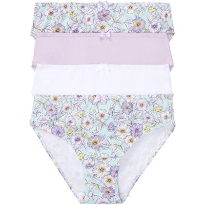 bonprix Maxislip mit komfortabler Baumwolle (4er Pack) lila 44 bonprix Maxislip mit komfortabler Baumwolle (4er Pack) lila 44