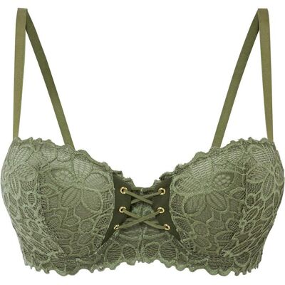bonprix Balconette-BH aus feiner Spitze grün 70 bonprix Balconette-BH aus feiner Spitze grün 70