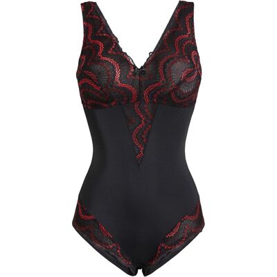 bonprix Geschmückter Medium Shape Body schwarz 50 bonprix Geschmückter Medium Shape Body schwarz 50