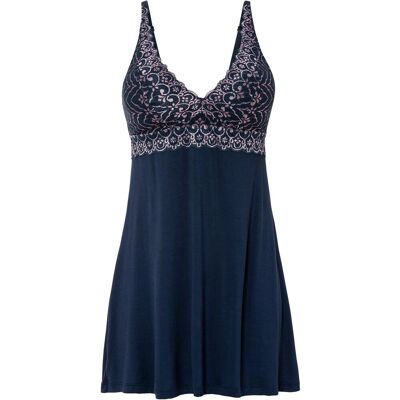 bonprix Negligé aus Viskose blau 36 bonprix Negligé aus Viskose blau 36