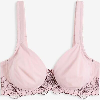bonprix Minimizer-BH mit zarter Stickerei lila 110 bonprix Minimizer-BH mit zarter Stickerei lila 110