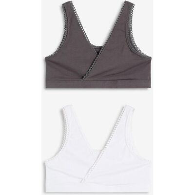 bonprix Wende-Bustier mit softer Bio-Baumwolle (2er Pack) weiß 36 bonprix Wende-Bustier mit softer Bio-Baumwolle (2er Pack) weiß 36