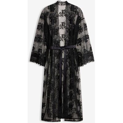 bonprix Langer Kimono schwarz 44 bonprix Langer Kimono schwarz 44