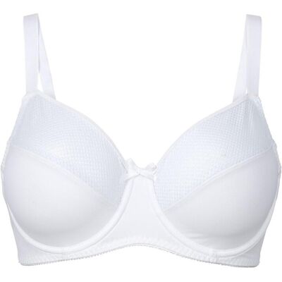 bonprix Minimizer-BH mit Mesh weiß 95 bonprix Minimizer-BH mit Mesh weiß 95