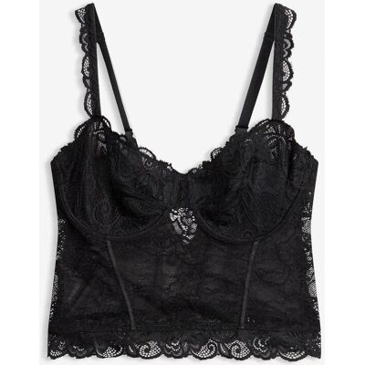 bonprix BH-Top aus Spitze schwarz 70 bonprix BH-Top aus Spitze schwarz 70
