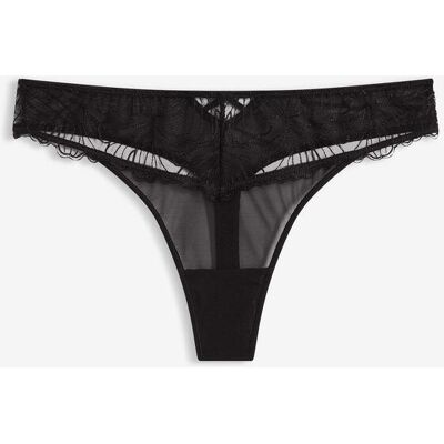 bonprix String aus Stickerei schwarz 44 bonprix String aus Stickerei schwarz 44
