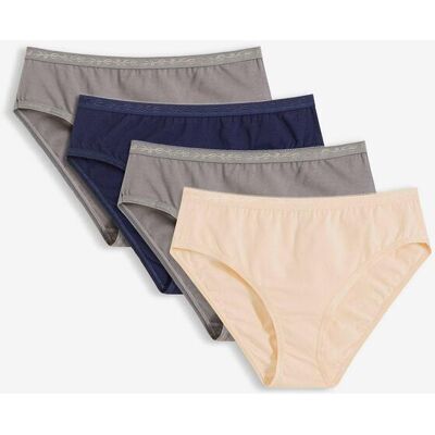 bonprix Maxislip (4er Pack) grau 56 bonprix Maxislip (4er Pack) grau 56