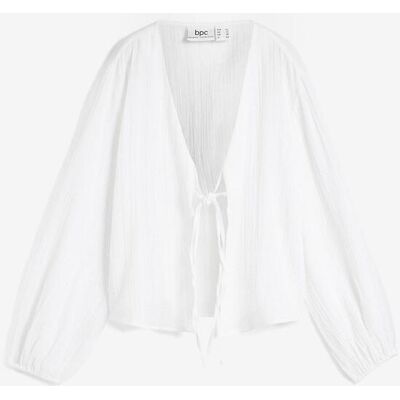 bonprix Musselin-Bolero weiß 46 bonprix Musselin-Bolero weiß 46