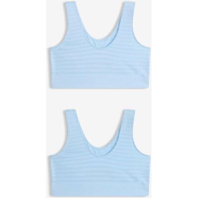 bonprix Feel Comfort Seamless Bustier (2er Pack) blau 904 bonprix Feel Comfort Seamless Bustier (2er Pack) blau 904