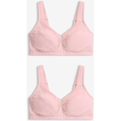 bonprix BH ohne Bügel mit Bio-Baumwolle (2er Pack) rosa 85 bonprix BH ohne Bügel mit Bio-Baumwolle (2er Pack) rosa 85