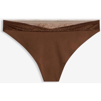 bonprix Lasercut-String mit nahtloser Hinterhose braun 44 bonprix Lasercut-String mit nahtloser Hinterhose braun 44