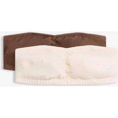 bonprix Bandeau BH mit Bio-Baumwolle (2er Pack) beige 36 bonprix Bandeau BH mit Bio-Baumwolle (2er Pack) beige 36