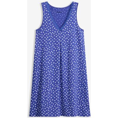 bonprix Kurzes Nachthemd aus softem Viskose-Mix blau 44 bonprix Kurzes Nachthemd aus softem Viskose-Mix blau 44