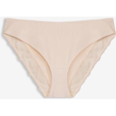 bonprix Slip mit zarter Spitze beige 52 bonprix Slip mit zarter Spitze beige 52