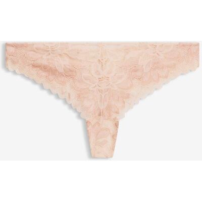 bonprix String aus edler Spitze beige 44 bonprix String aus edler Spitze beige 44