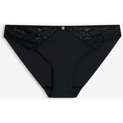 bonprix Minislip mit nahtloser Hinterhose schwarz 44 bonprix Minislip mit nahtloser Hinterhose schwarz 44
