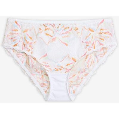 bonprix Maxislip mit zarter Spitze weiß 56 bonprix Maxislip mit zarter Spitze weiß 56