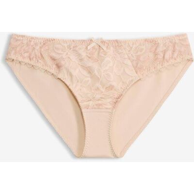 bonprix Slip mit zarter Spitze beige 36 bonprix Slip mit zarter Spitze beige 36
