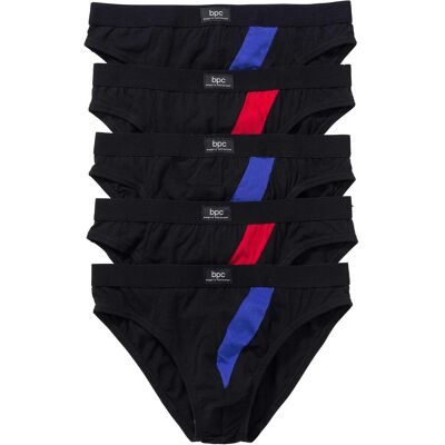 bonprix Slip mit Baumwolle (5er Pack) schwarz 8 bonprix Slip mit Baumwolle (5er Pack) schwarz 8