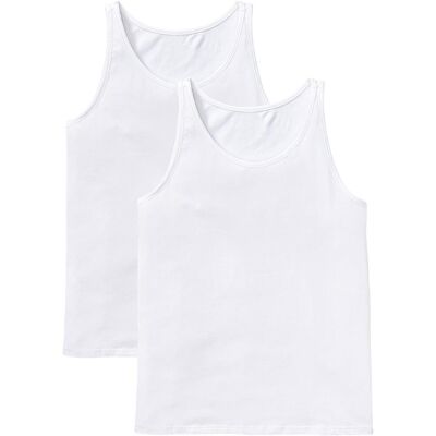 bonprix Unterhemd (2er Pack) weiß 48 bonprix Unterhemd (2er Pack) weiß 48