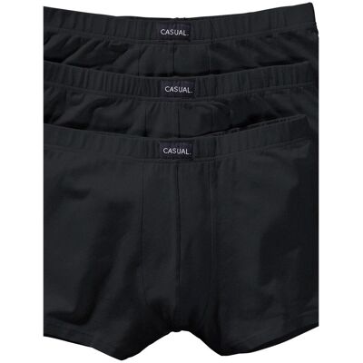 bonprix Boxershorts eng mit Baumwolle (3er Pack) schwarz 4 bonprix Boxershorts eng mit Baumwolle (3er Pack) schwarz 4