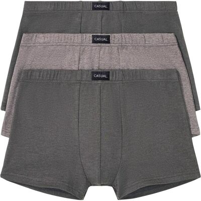 bonprix Boxershorts eng mit Baumwolle (3er Pack) grau 7 bonprix Boxershorts eng mit Baumwolle (3er Pack) grau 7