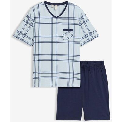 bonprix Shorty aus reiner Baumwolle blau 48 bonprix Shorty aus reiner Baumwolle blau 48