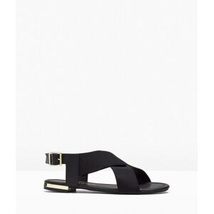 bonprix Sandalen mit elastischen Riemen schwarz 38 bonprix Sandalen mit elastischen Riemen schwarz 38