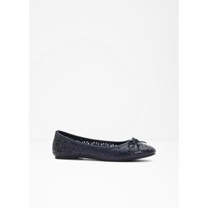 bonprix Ballerinas in bequemer Weite blau 39 bonprix Ballerinas in bequemer Weite blau 39