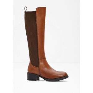 bonprix Stiefel aus Leder braun 43 bonprix Stiefel aus Leder braun 43