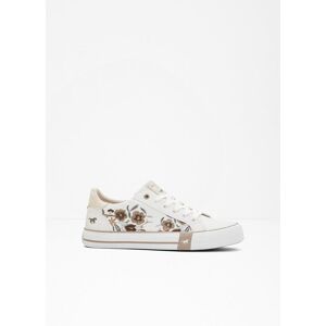 bonprix Mustang Sneaker mit Stickerei weiß 42 bonprix Mustang Sneaker mit Stickerei weiß 42